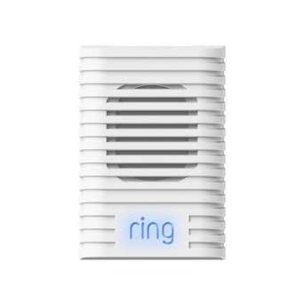 Animation of Chime and Chime Pro (1st Gen) blue Ring light flashing quickly; scanning for available networks light pattern.