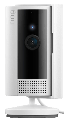 Animation of Indoor Cam (2nd Gen) blue light flashing quickly between two slow flashes; failed setup light pattern.