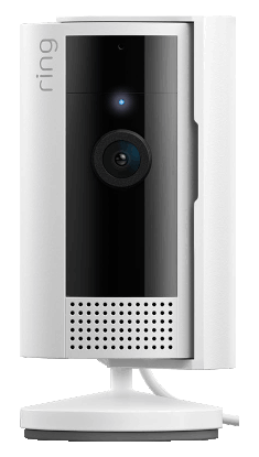 Animation of Indoor Cam (2nd Gen) blue light flashing slowly; setup mode light pattern.