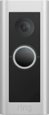 Animation of Ring Video Doorbell with red light flashing bottom; insufficient power light pattern.