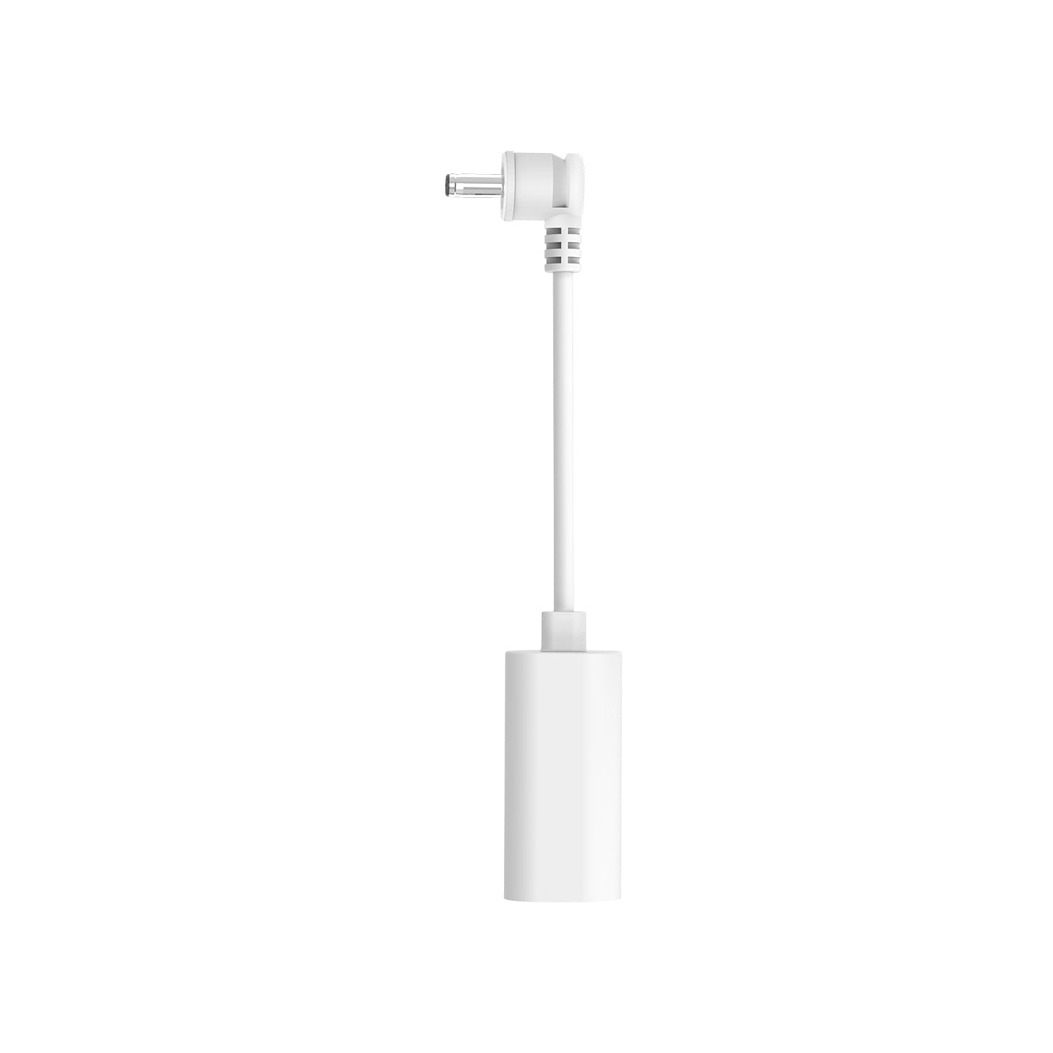 Small Solar Panel (USB-C) (for Outdoor Cam (Stick Up Cam), Outdoor Cam Plus, Stick Up Cam Pro, Spotlight Cam Plus, Spotlight Cam Pro) - White USB-C to barrel plug adapter for Ring Small Solar Panel for connecting and charging compatible Ring cameras.