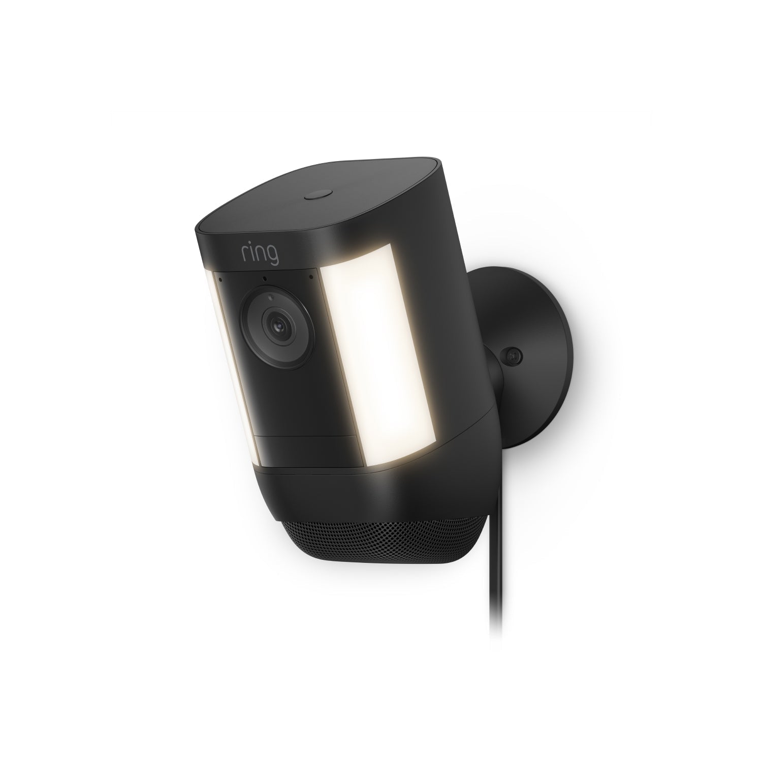Spotlight Cam Pro (Featuring Retinal 2K) - Plug-In / Black / 1-Pack